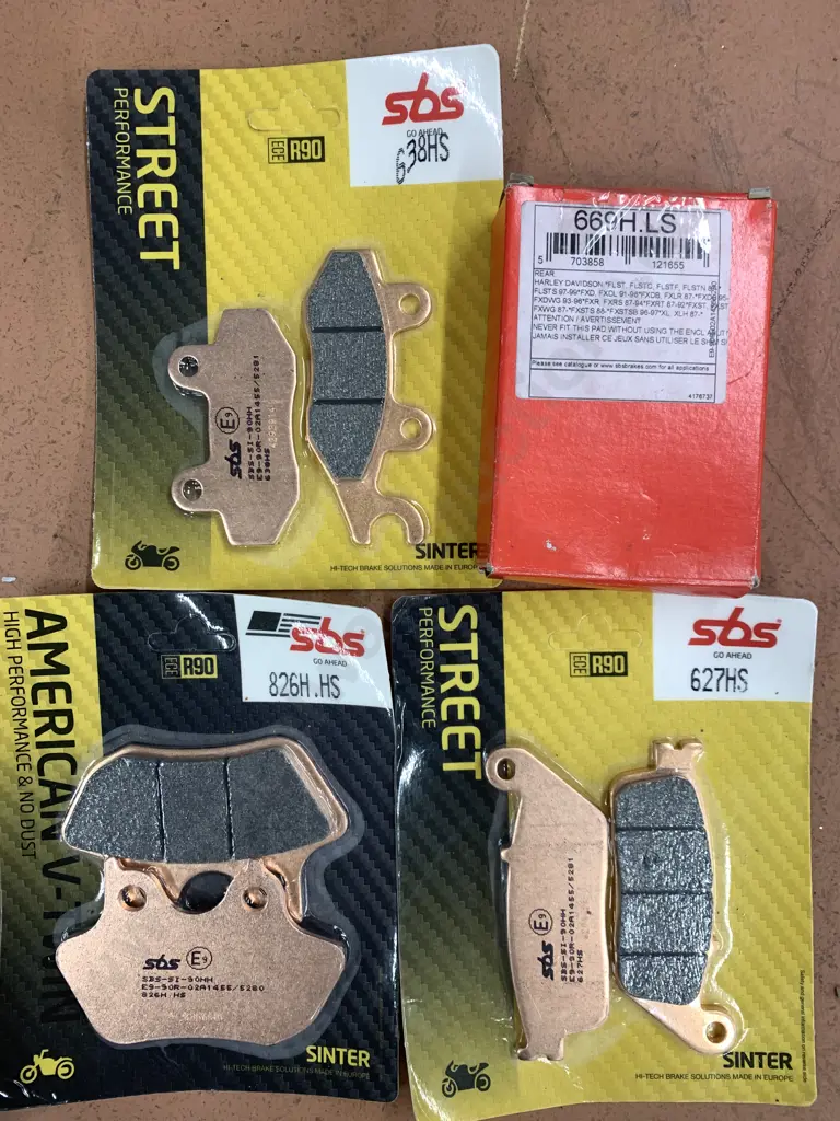 Harley Davidson Pad, High Tech Brake Solutions Items For Harley Davidson, Honda & Triumph Image 1++