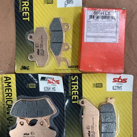 Harley Davidson Pad, High Tech Brake Solutions Items For Harley Davidson, Honda & Triumph
