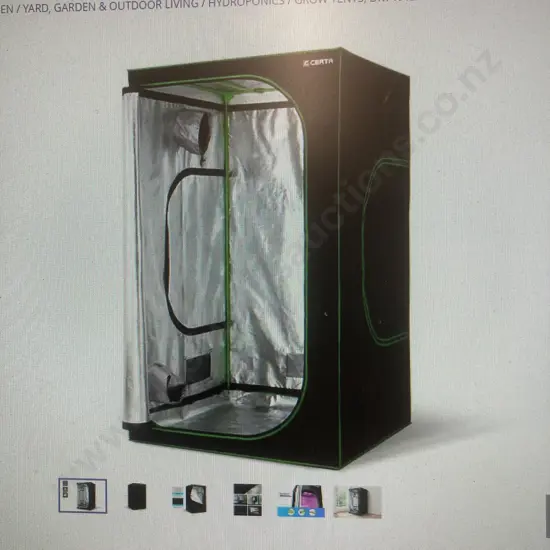 Certa Hydroponic Indoor Grow Tent 120 x 120 x 200cm
