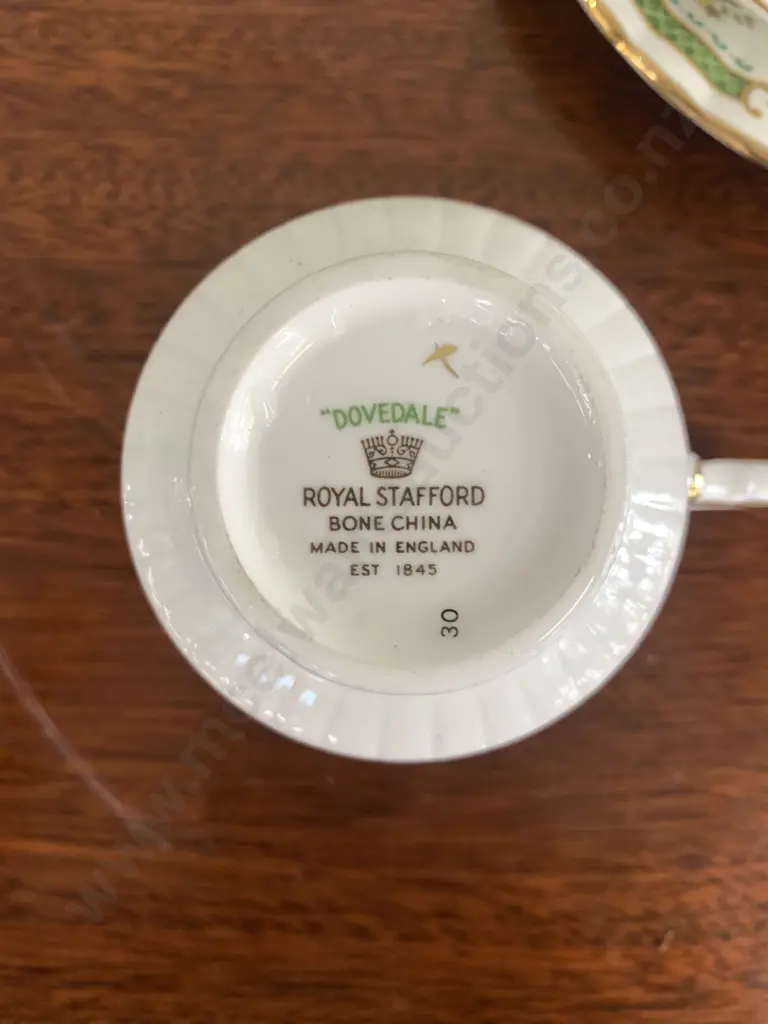 Lot of 3 Royal Stafford 'Dove Dale' Trios And a Cup & Saucer Image 1++