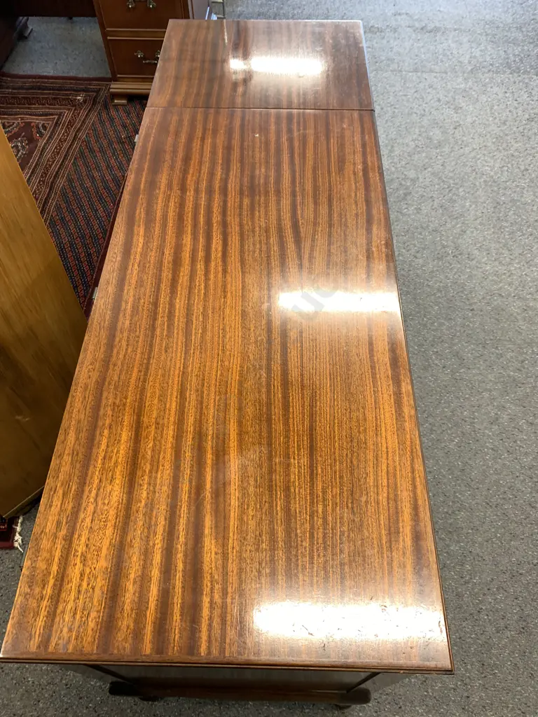 Vintage Autocrat Marina Solid State Stereogram, Mahogany Case, Cabriole Legs, H68 W121 D43cm Image 1++
