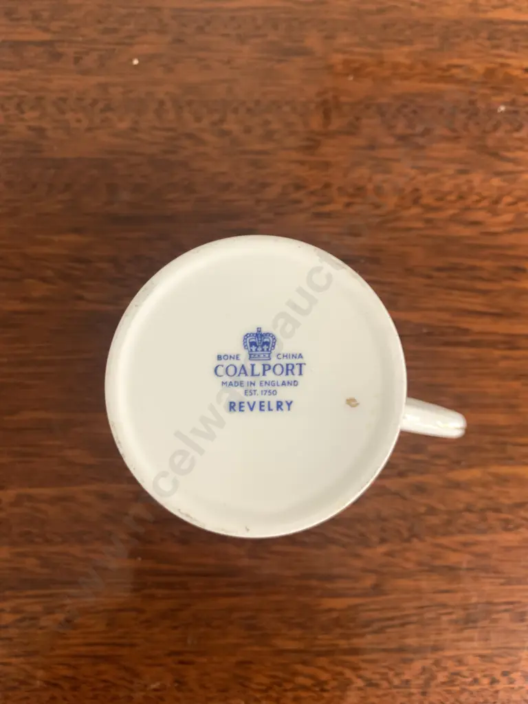 Coalport Revelry Coffee Cans & Saucers x 3 Image 1++
