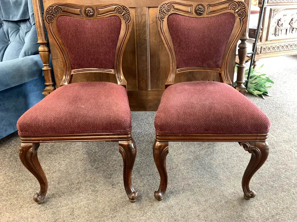 Pair of Victorian Dining Chairs (As Found Condition) Image 1++