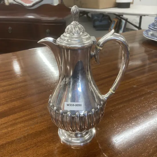 Vintage Hallmarked MH&Co Silver Lidded Water Jug