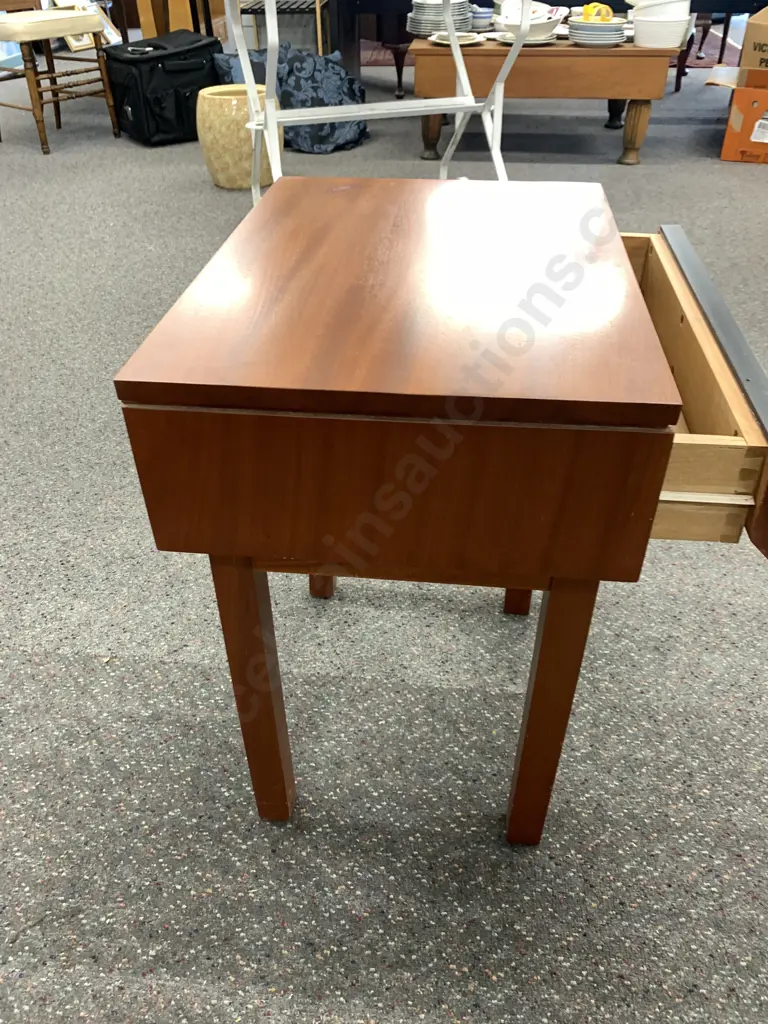 Stylish Retro Mid-Century 5 Piece Bedroom Set, Dressing Table, Chest of Drawers, Bedside Table & 2 Single Headboards Image 1++