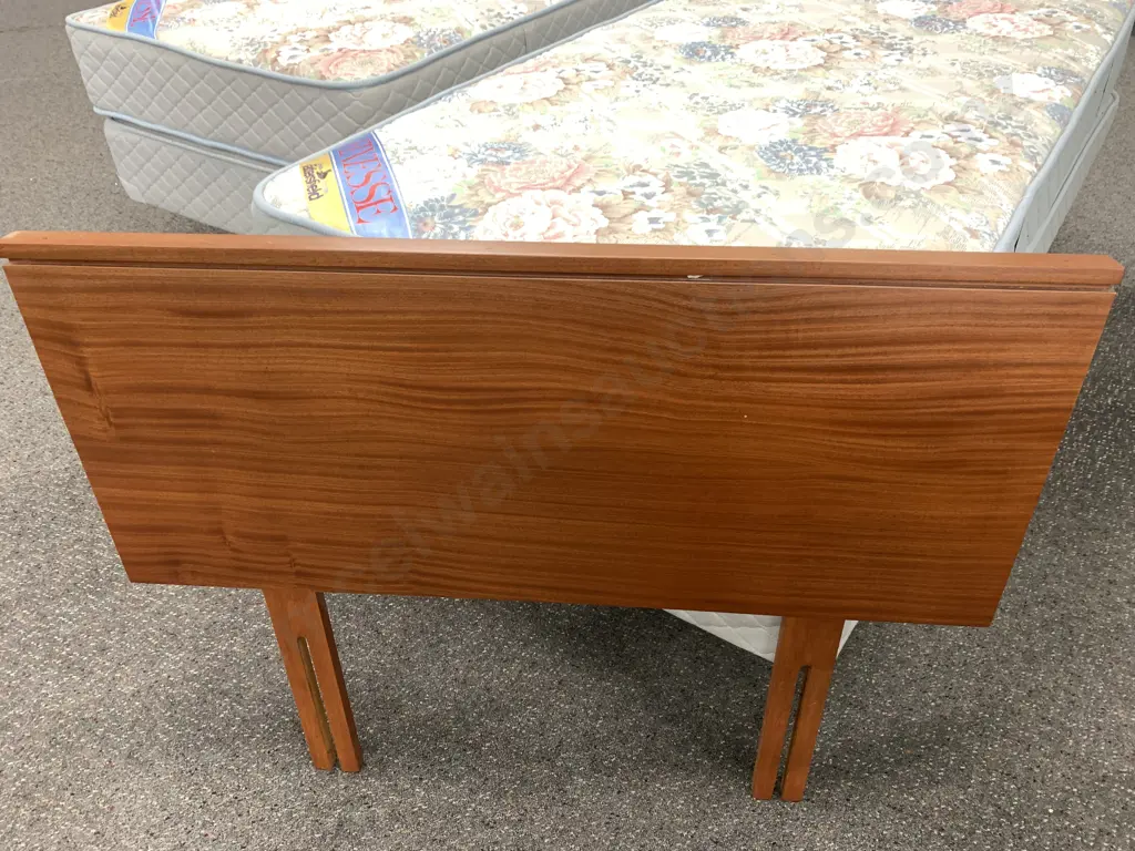 Stylish Retro Mid-Century 5 Piece Bedroom Set, Dressing Table, Chest of Drawers, Bedside Table & 2 Single Headboards Image 1++