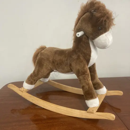 Soft Body Rocking Horse, H65 W74 D30.5cm