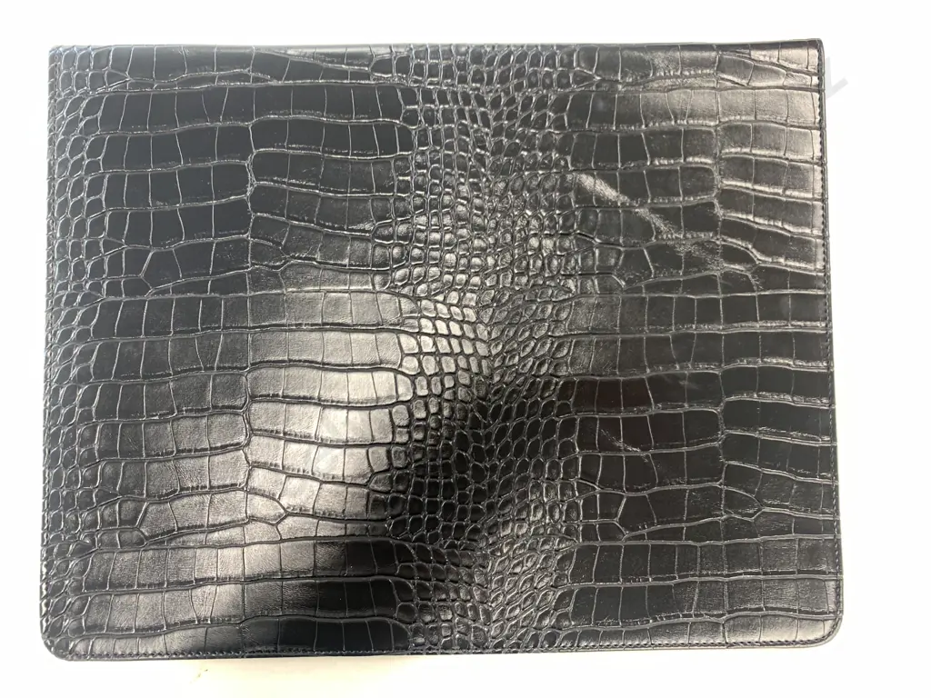 New Papier HQ Vegan Black 13" Laptop Sleeve Image 1++