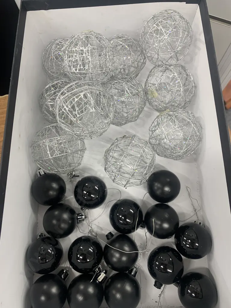 Assortment Of Christmas Baubles Image 1++