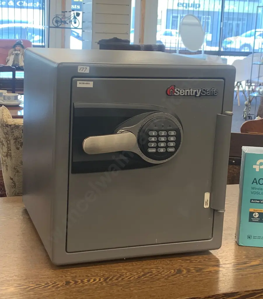 Sentry MS3607 Electronic Fire Safe With Digital Keypad Lock, 34 Litres, H45 W41.5 D48cm Image 1++