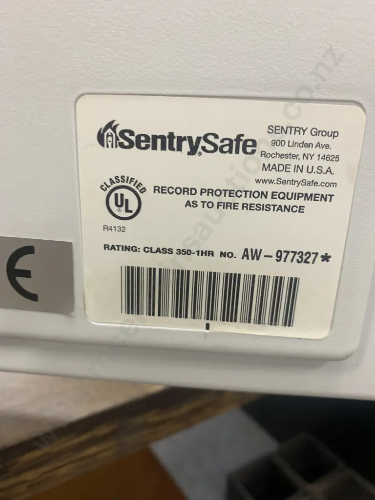 Sentry MS3607 Electronic Fire Safe With Digital Keypad Lock, 34 Litres, H45 W41.5 D48cm Image 1++