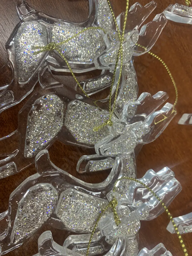 Assorted Stunning Reindeer Christmas Decorations x 14 Image 1++