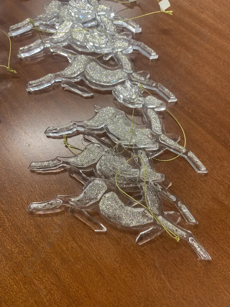 Assorted Stunning Reindeer Christmas Decorations x 14 Image 1++