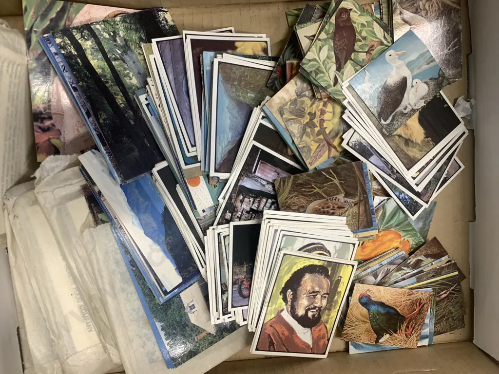 Box Lot Assorted Collectors Cards, Sanitarium, Greggs Etc Image 1++