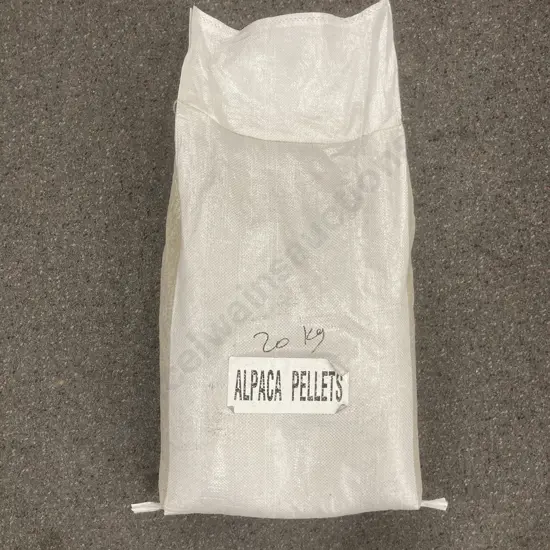 20Kg Bag of Alpaca Pellets