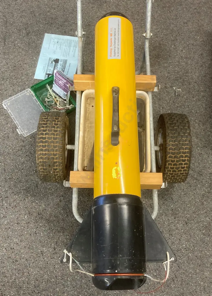 Kontiki - Challenger Fishing Torpedo MKIII (2018) New Batteries May 2022, Instructions, Heaps Of Spares Etc Image 1++