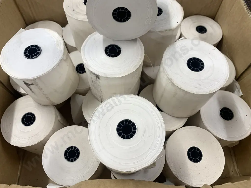 Box of 23 Thermal Rolls 8 x 8cm Image 1++