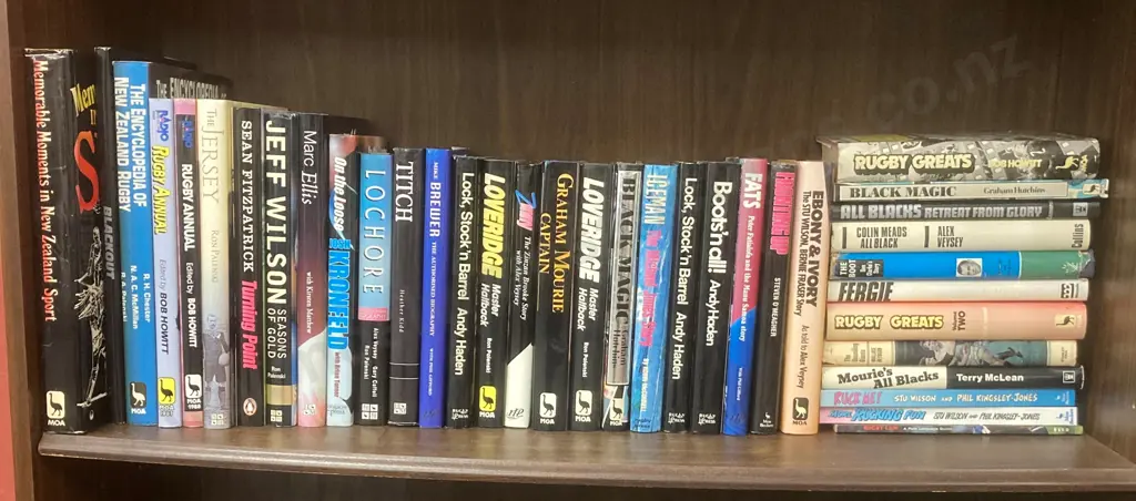 Lot of Rugby Books, Lochore, Titch, Iceman, Fats Etc Image 1++