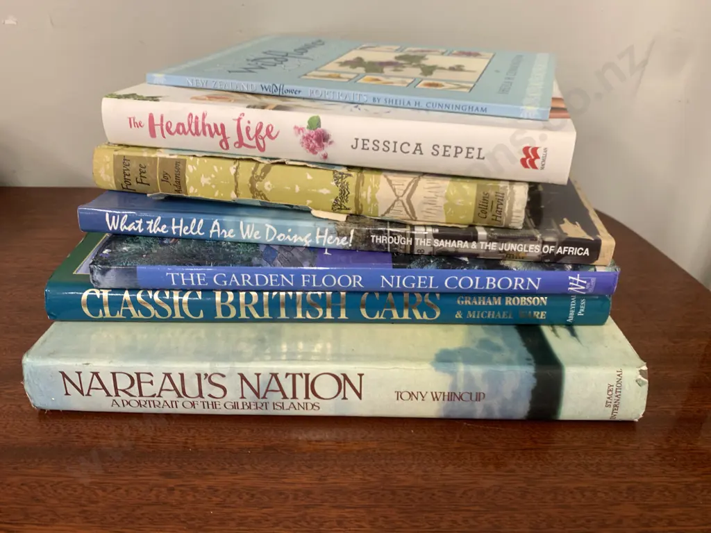 Coffee Table Books, The Garden Floor, Nareaus Nation Etc Image 1++