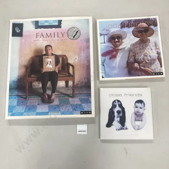 Coffee Table Books - Family, Good Friends, Close Friends