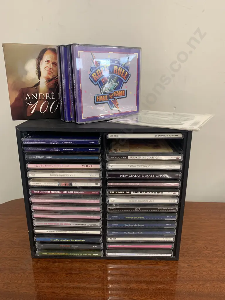 CDs & CD Case - Andr'e Rieu, Rock n Roll, Cats, John Rowles Etc Image 1++