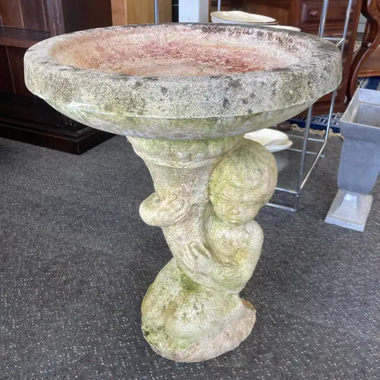 Concrete Bird Bath, 60 x 48cm