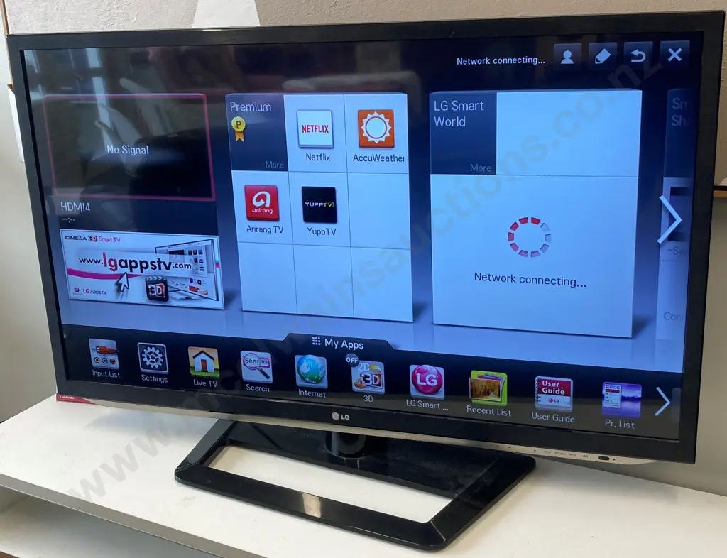 LG 42' TV With Remote Control & Cinema Glasses, Model 42LM6200 Image 1++