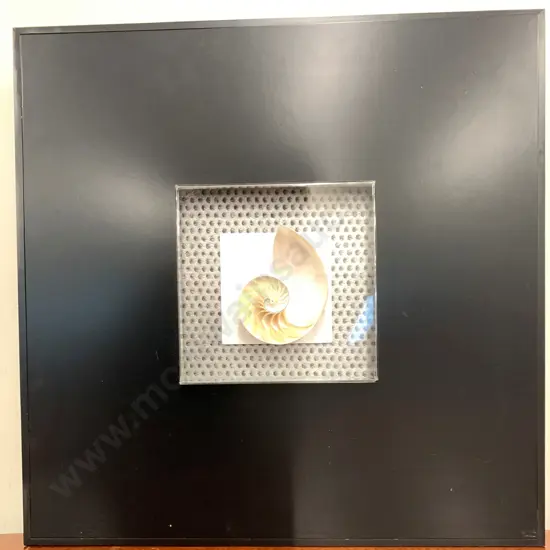 Black Framed Sea Wind Wall Art, 55 x 55cm,Bowls, Woods & Sons, Floral Serving Platter & Vases x 2 Etc
