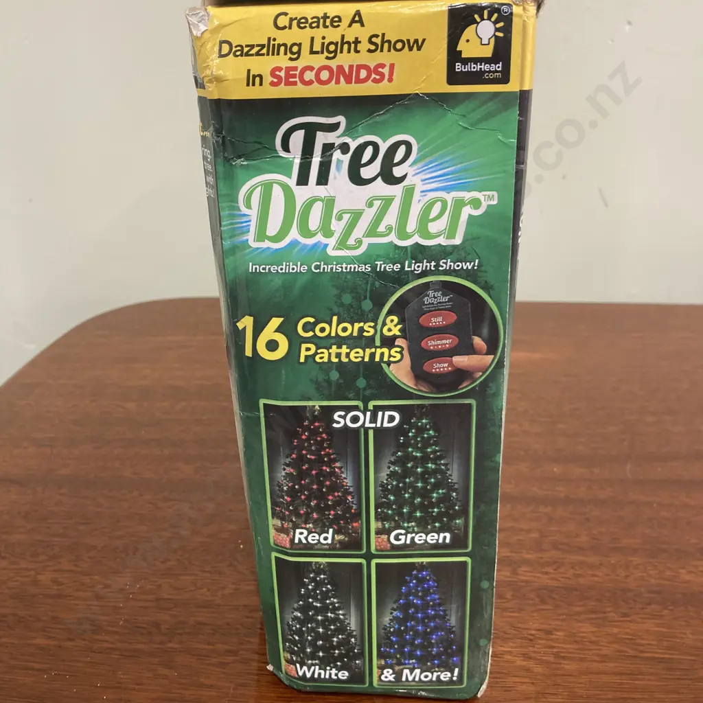 Star Shower Tree Dazzler LED Christmas Tree Holiday Lights, Adjustable, Multicolour, 16 Colours & Patterns Image 1++