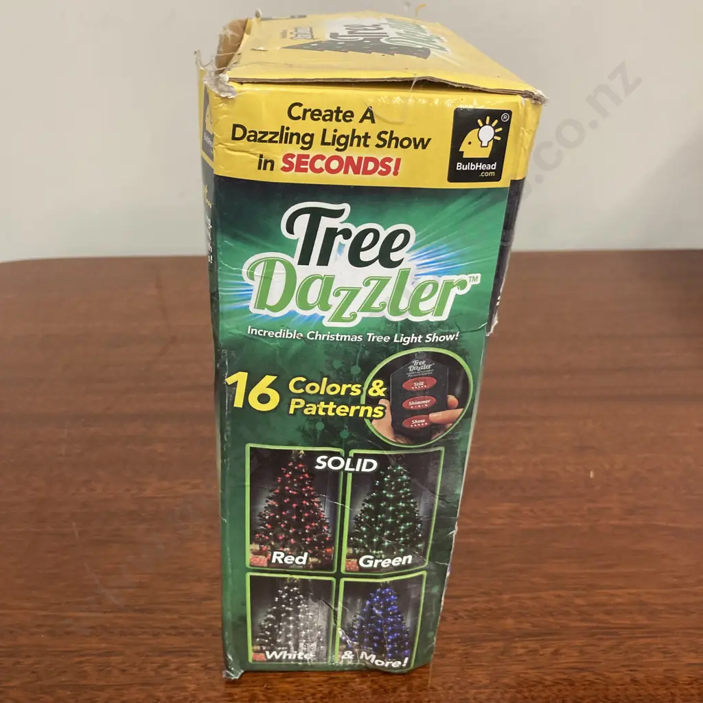 Star Shower Tree Dazzler LED Christmas Tree Holiday Lights, Adjustable, Multicolour, 16 Colours & Patterns Image 1++