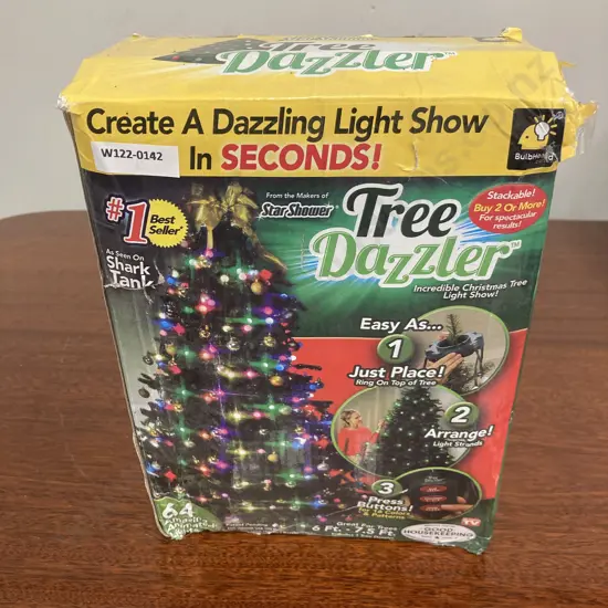 Star Shower Tree Dazzler LED Christmas Tree Holiday Lights, Adjustable, Multicolour, 16 Colours & Patterns