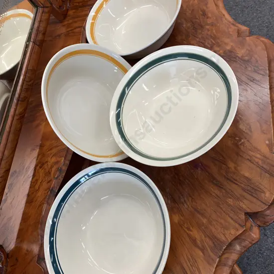 Assorted Stoneware Bowls x 4