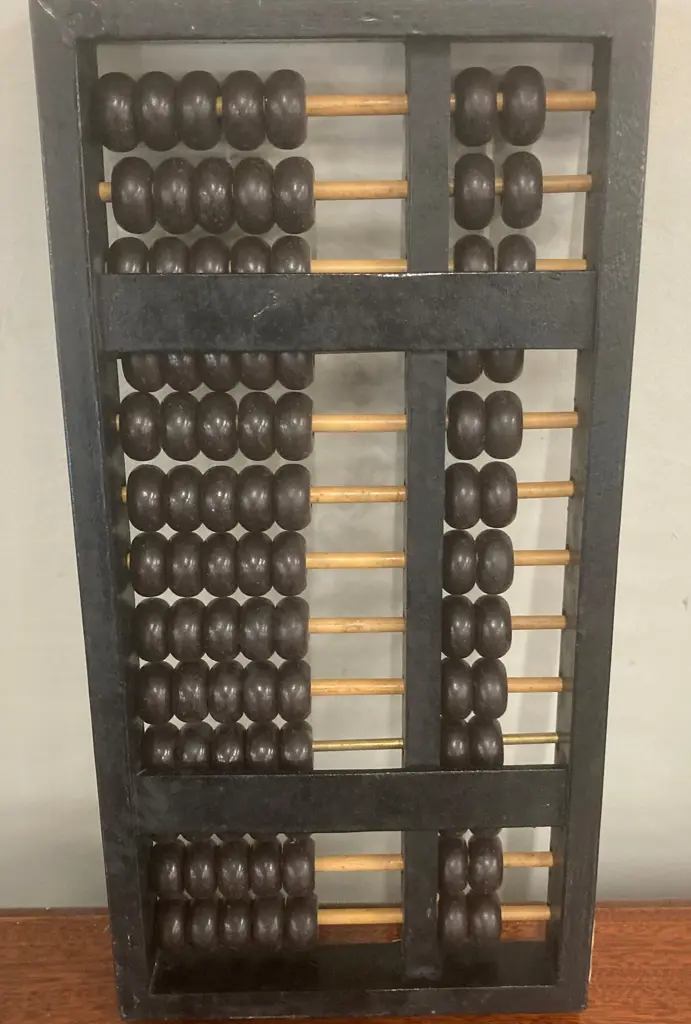 Vintage Flying Eagle Chinese Abacus, Very Good Condition, 35 x 18cm Image 1++