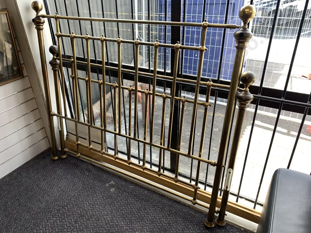 Vintage Brass Bed Frame Image 1++