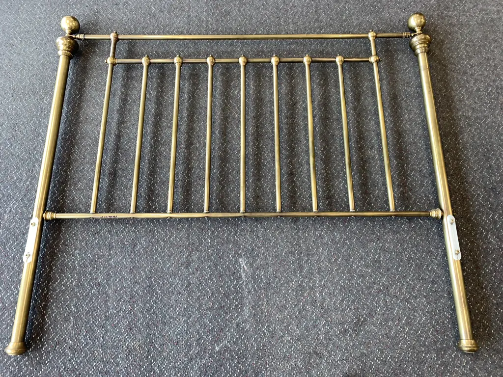 Vintage Brass Bed Frame Image 1++