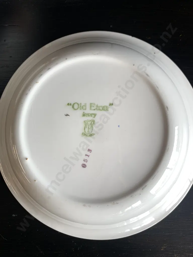 Vintage English 'Old Eton' Part Dinner Set, 0313 Image 1++