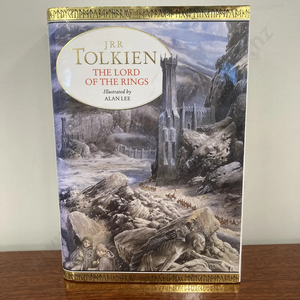 THE LORD OF THE RINGS', J.R.R. Tolkein Illustrated by Alan Lee, HarperCollins 1991, Hardback, Illustrated Edition Image 1++