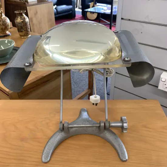 Vintage Retro Magnifying Lamp, 42 x 29cm