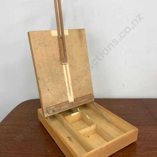 Vintage Wooden Desk Top Easel 
