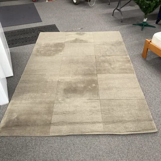Floor Rug, Wool Loomtuft 002/193, 190 x 280, 100% Wool Pile, Colour Oil Skin