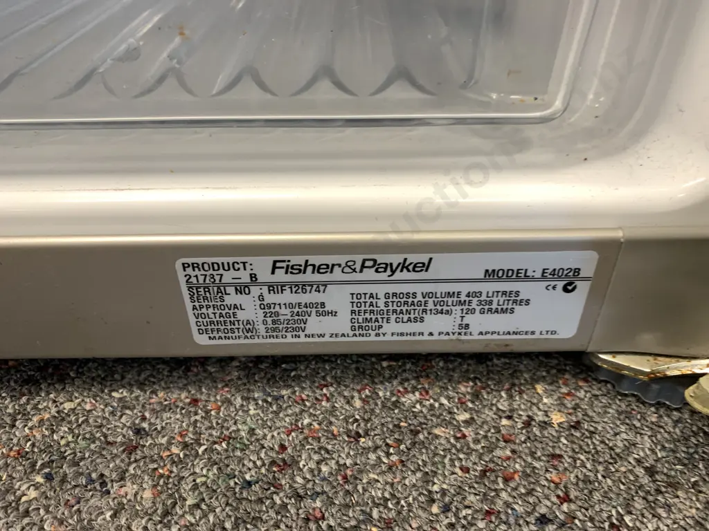 Fisher & Paykel E402B Fridge Freezer, Activesmart, 403 Litres, Stainless Steel Image 1++
