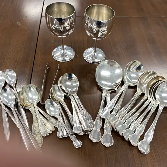 Assortment Of Silverware Including Rodd, Camille, Ballerina Etc