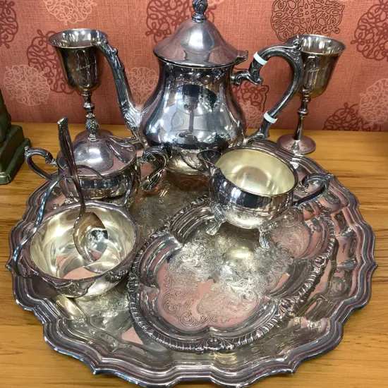 Selection Of Silver Ware