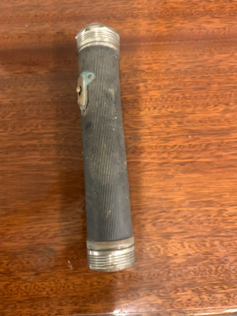 Antique Niagara Searchlight Co. Flashlight, 22cm Image 1++
