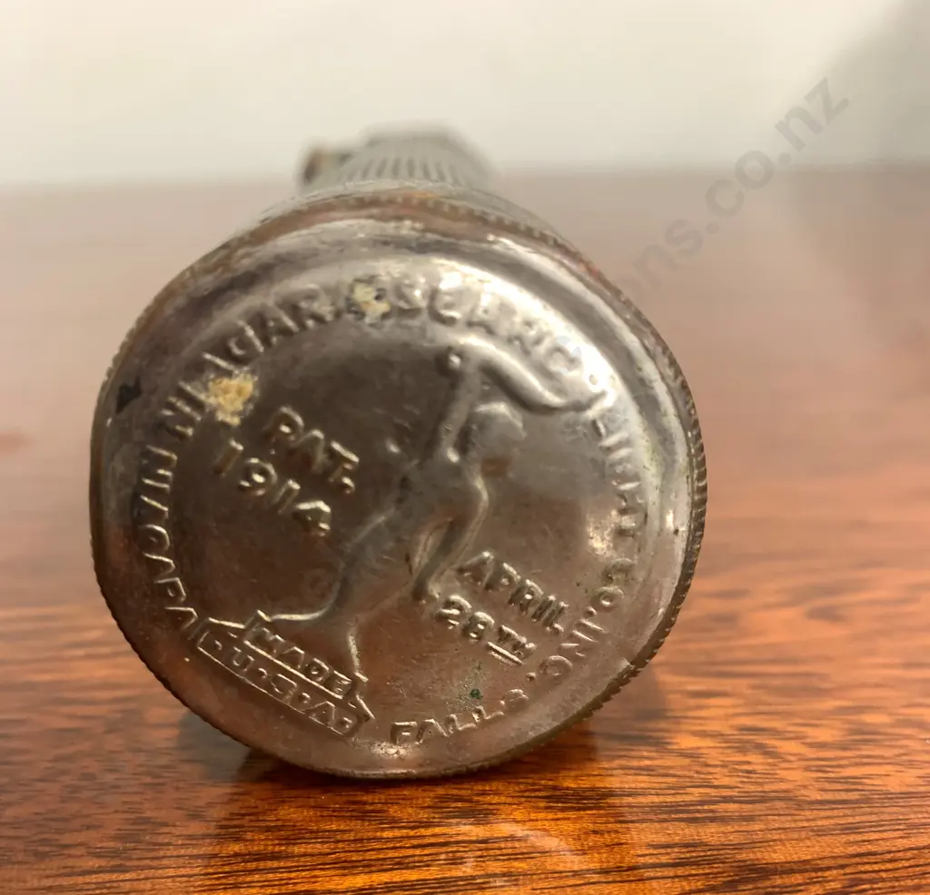 Antique Niagara Searchlight Co. Flashlight, 22cm Image 1++