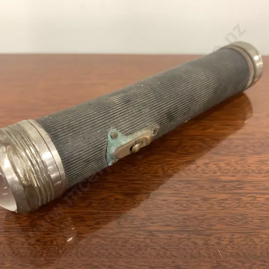 Antique Niagara Searchlight Co. Flashlight, 22cm