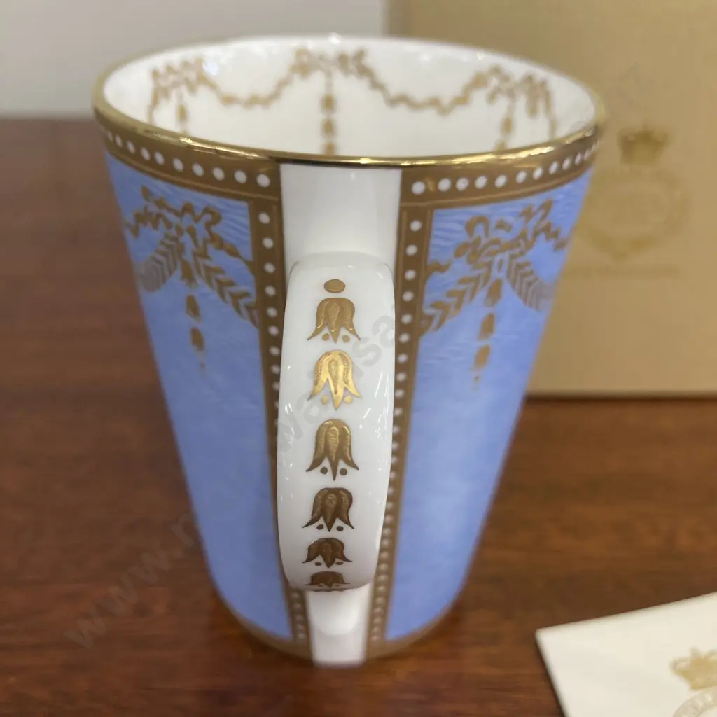 The Royal Collection Faberge English Fine Bone China Cup, 22k, Original box Image 1++