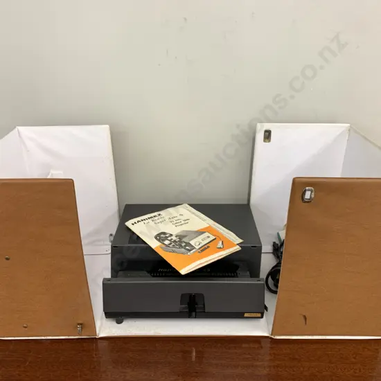 Vintage Hanimex 45 Colour Slide Projector In Original Case 