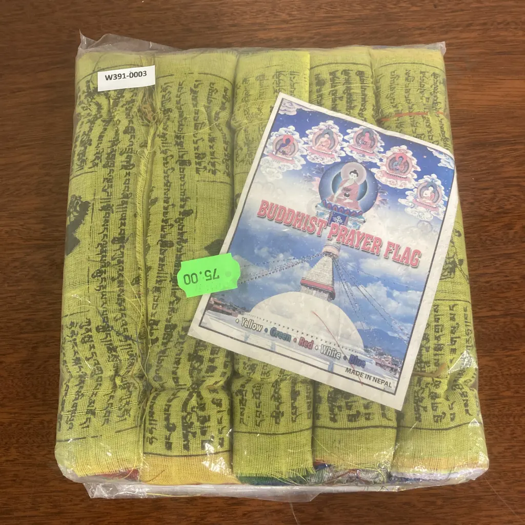 New Buddhist Prayer Flags - Made In Nepal Image 1++