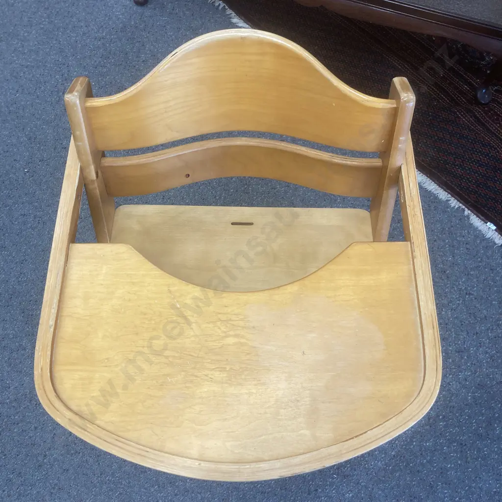 Picopico NZ Made Wooden Highchair Image 1++